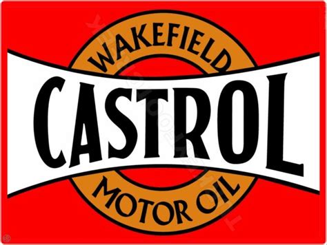 Castrol Wakefield Motor Oil 9 X 12 Sign Ebay