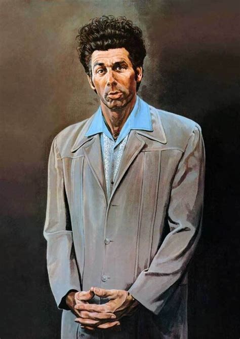 Seinfeld The Kramer Painting Quality Canvas Print Tv Series Poster