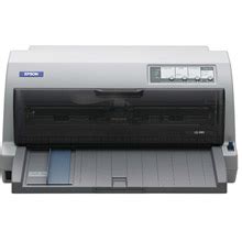 This flexible and compact printer can easily handle cut sheets, continuous paper, labels, envelopes and cards. Epson LQ-690 A4 Mono Dot Matrix Printer - C11CA13051