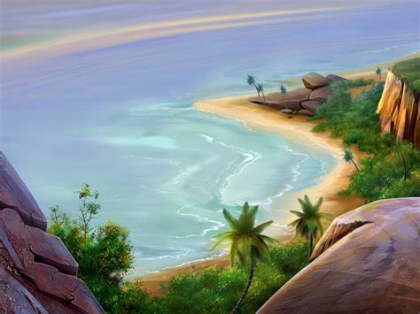 73 Tropical Island Desktop Wallpaper On Wallpapersafari