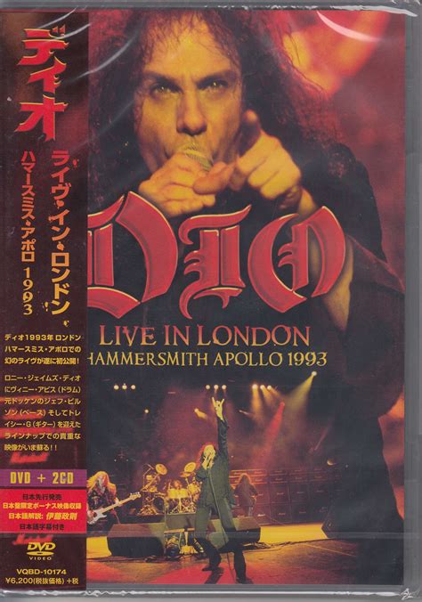 Dio Live In London Hammersmith Apollo 1993 2 Cds Und 1 Blu Ray Disc