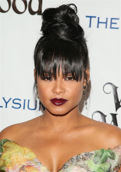 Bangs are always in style, and if you're fortunate enough to have long medium to thick hair, you can easily pull off this style. Best Celebrity Messy Bun Hairstyles - Essence