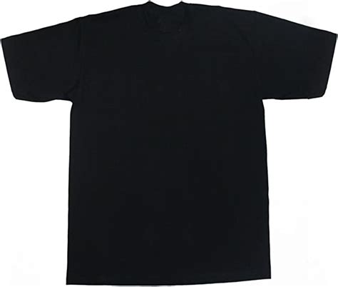Pro Club Comfort Mens Plain Blank Preshrunk Cotton Crew Short Sleeve T Shirt Black Xx