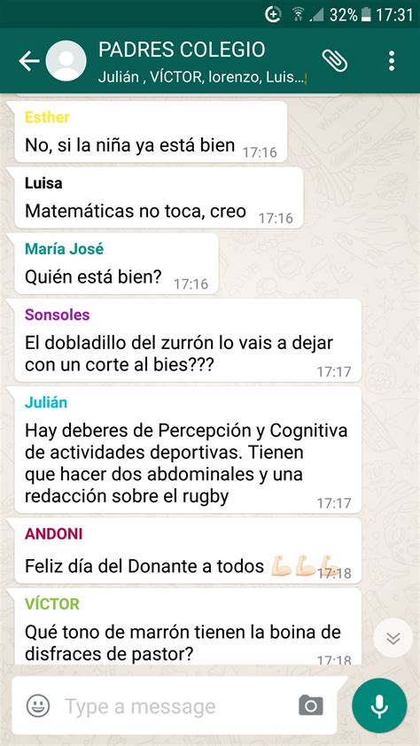 La Conversación De Whatsapp Que Resume A La Perfección Cómo Son Todos