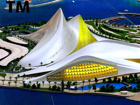 Dubais Opera House Parametric Architecture Space Architecture