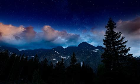 Stars Over The Mountains By Jacekson On Deviantart