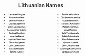 230 Cool And Catchy Lithuanian Names (2024)