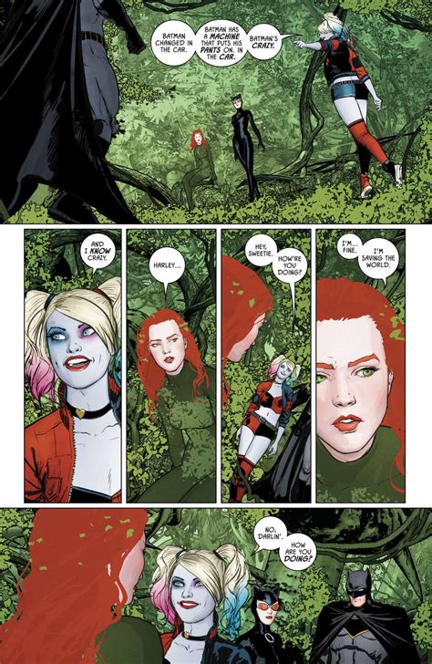 Dc Comics Universe And Batman 43 Spoilers Why Has Poison Ivy Gone Off
