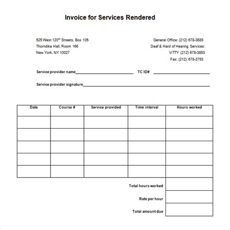 Free 15 Receipt For Goods Or Services Templates In Pdf Ms Word Excel
