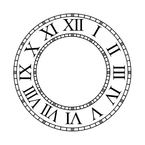 Roman Numerals Clock View Png 42149 Free Icons And Png Backgrounds