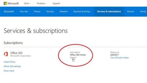 How To Cancel Your Microsoft Office 365 Subscription Gadgets Wright