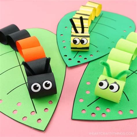 Caterpillar Craft Caterpillar Craft Crafts For Kids Ladybug Crafts
