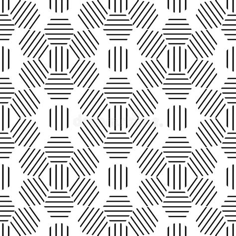 Abstract Seamless Patterns Stock Vector Illustration Of Geometric