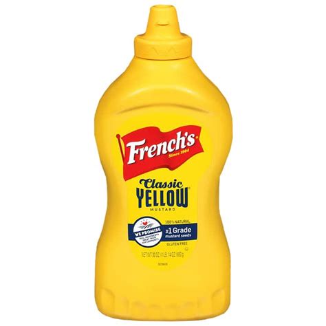 Frenchs Classic Yellow Mustard Xl 850 Gram Shop America Dk