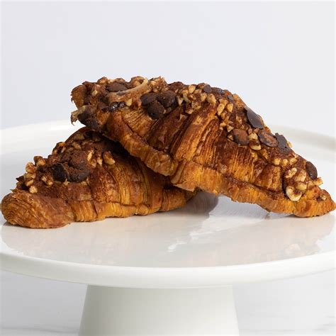 Chocolate And Hazelnut Croissant Benchmark Patisserie Australia