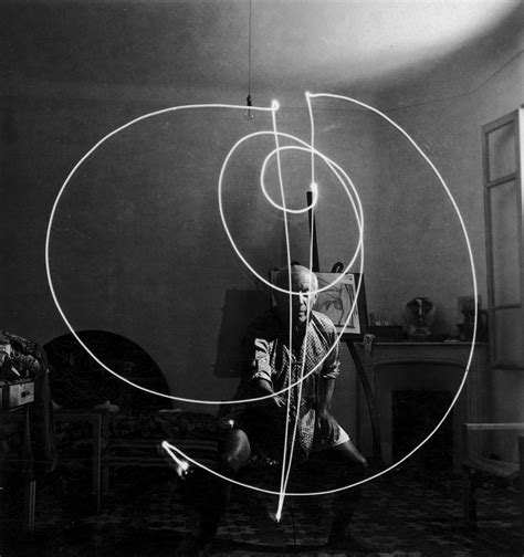 Famous drawings of picasso ; Picasso Light Drawings - InsideHook