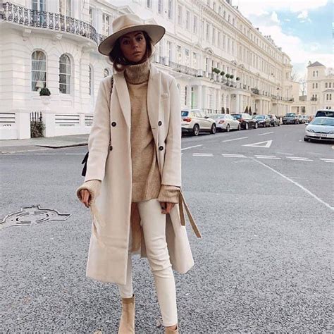Outfit Of The Day Beige Neutrals Ton Sur Ton Hat Inspiration