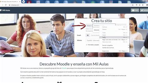 Paso Abrir Un Aula Virtual En Mil Aulas Moodle Youtube