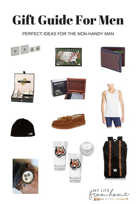 The best cool, useful, and thoughtful gift ideas for men in their 30s. Gift Guide for that Non-Handy Man | My Life From Home