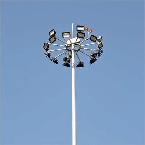 20 50 Meter Round Aluminium High Mast Street Lighting Pole At Rs 20000