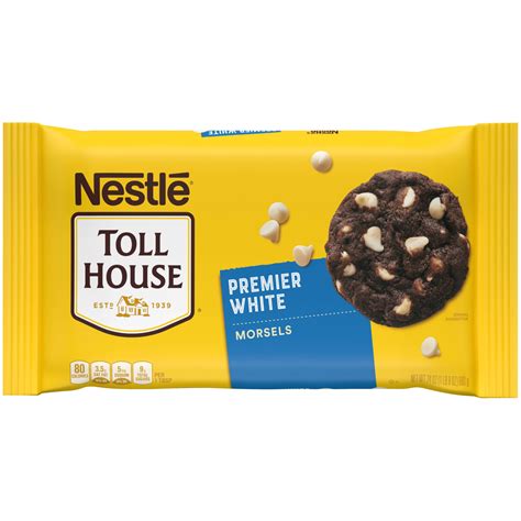 Nestle Toll House Premier White Morsels Baking Chips 24 Oz Walmart