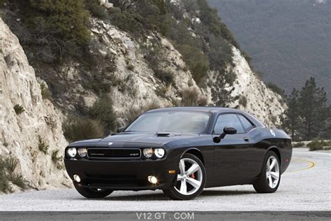 Dodge Challenger Srt 8 Noir 34 Avant Gauche Dodge Photos Gt Les