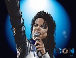Michael Jackson Icon Digital Art by Mike Haslam - Fine Art America