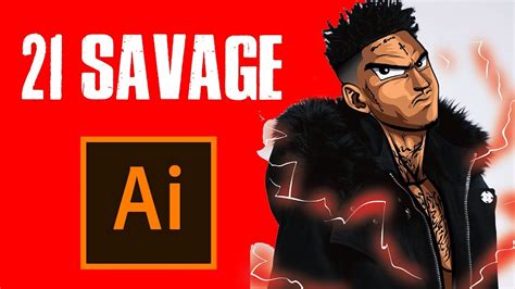 Check out this fantastic collection of 21 savage rapper cartoon wallpapers, with 28 21 a collection of the top 28 21 savage rapper cartoon wallpapers and backgrounds available for download for free. ADOBE ILLUSTRATOR - 21 Savage (HOW TO MAKE A DBZ CARTOON ...