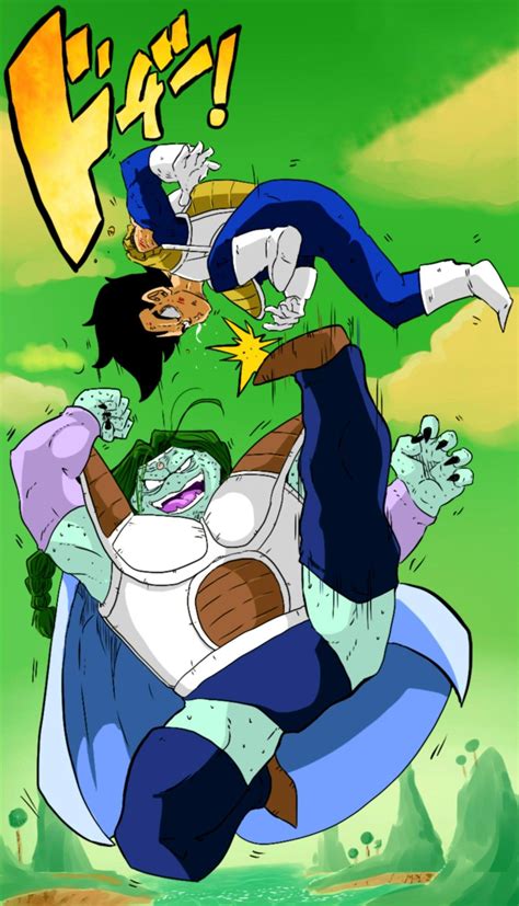 Zarbon Vs Vegeta Personnages De Dragon Ball Dragon Personnages