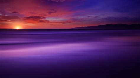 Purple Sunset HD Wallpaper - backiee