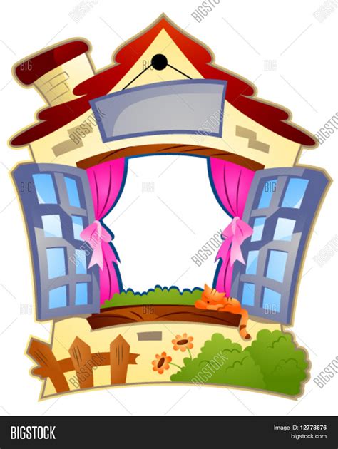 House Frame Vector Vector And Photo Free Trial Bigstock
