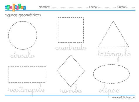 Fichas Infantiles Para Aprender Las Figuras Geométricas A Figuras