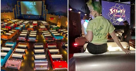You Can Sit In Vintage Cars At This Florida Retro Drive In Theater Narcity Drive In Theater