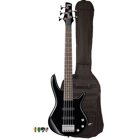 Ibanez Gsrm25bk Gio Sr Mikro Short Scale 5 String Electric Bass With