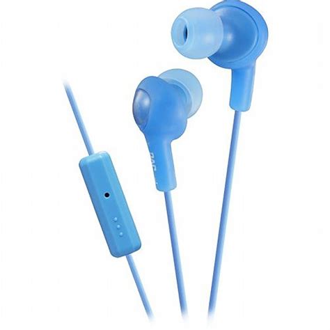 Jvc Hafr6 Gumy Plus Earbuds With Mic And Remote Blue At Juno Records