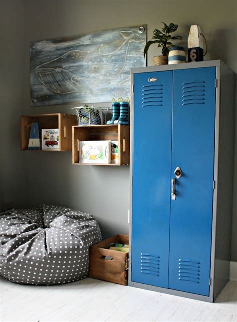 26 Cool And Colorful Ways To Organize Your Kids Room Nautical Big