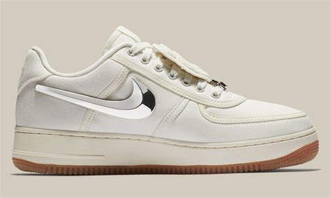 Travis Scott X Nike Air Force 1 “sail” 也即将在本月发售 Nowre现客