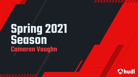 Spring 2021 Season Cameron Vaughn Highlights Hudl