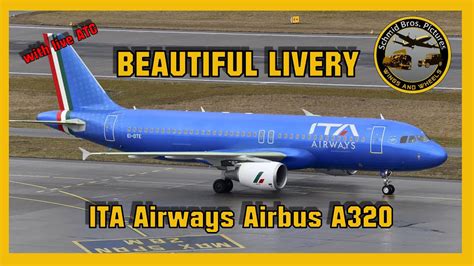 BEAUTIFUL LIVERY ITA Airways Airbus A Taxiing And Take Off Runway At ZRH With Live ATC