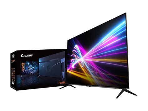 Aorus Fo48u 48 4k Oled 3840x2160 120hz 1ms Gtg 1x Displayport 14 2x