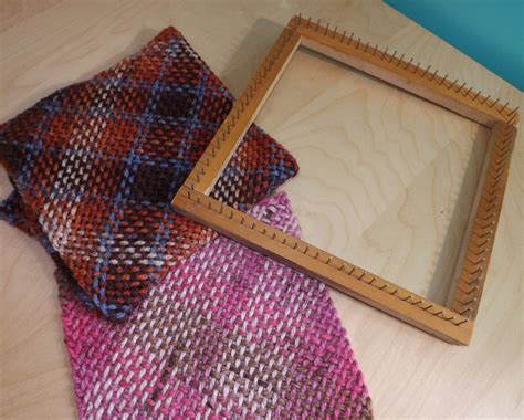 How To Make Square Loom And How To Use It Weaving Loom Projects