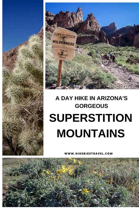 A Day Hike In Arizonas Superstition Mountains Hike Bike Travel
