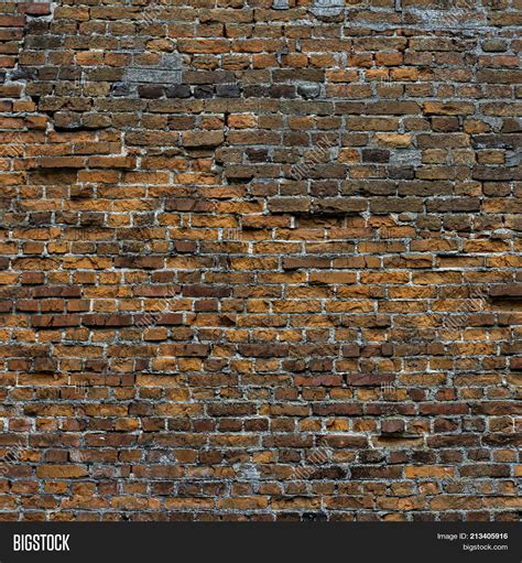 Very Old Brick Wall Image And Photo Free Trial Bigstock