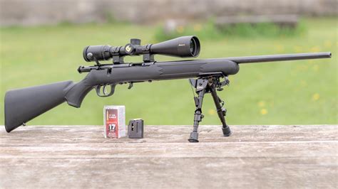 The Savage 93r17 Rifle Is Great For Plinking And Varmints