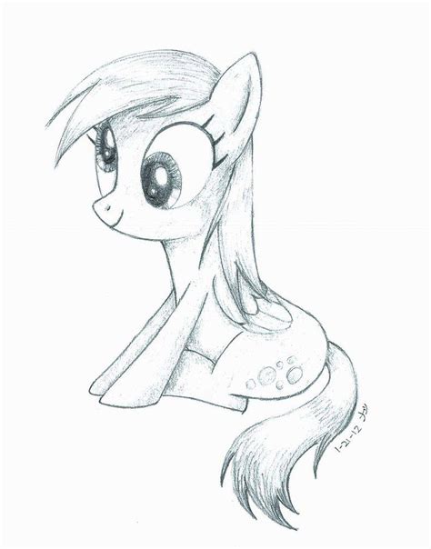 My Little Pony Derpy Coloring Pages At Free