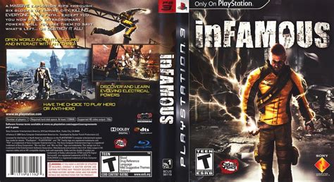 Infamous Cover Or Packaging Material Mobygames