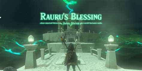 Zelda Tears Of The Kingdom Joniu Shrine Walkthrough Raurus Blessing