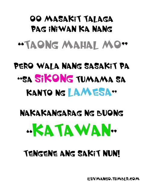 Tagalog Funny Love Quotes Tumblr 2012 Picture Quotes Tagalog Love
