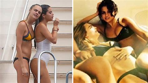Selena Gomez And Cara Delevingne We See The Signs But What Do They