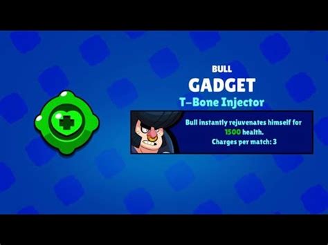 Edgar jumps over any obstacle and gets a temporary speed boost. Brawl Stars: Bull gadget - YouTube